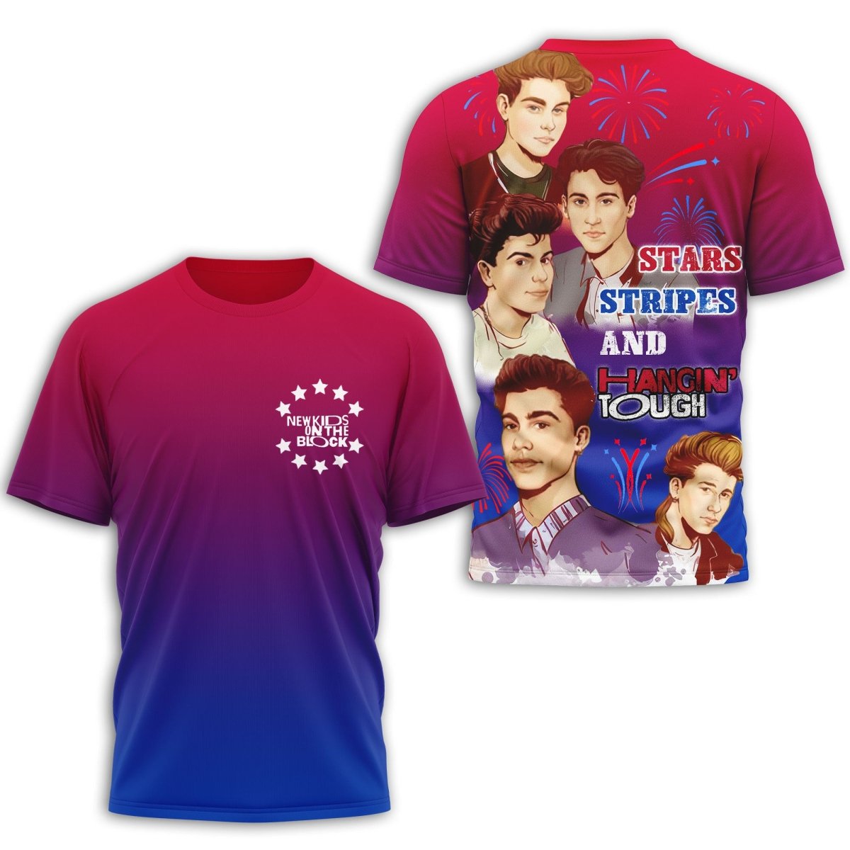 PREMIUM NKOTB 3D SHIRT TNSM - dcprintify