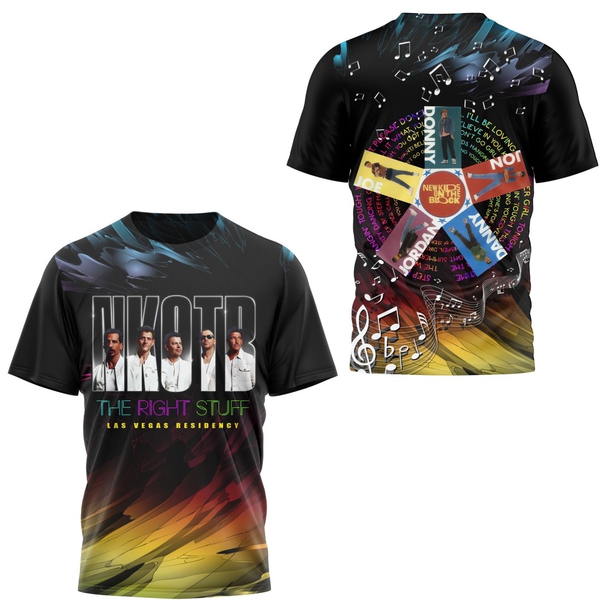 PREMIUM NKOTB 3D SHIRT TNSM - dcprintify
