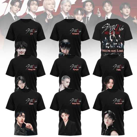 PREMIUM STRAY KIDS 3D SHIRT PHN - dcprintify