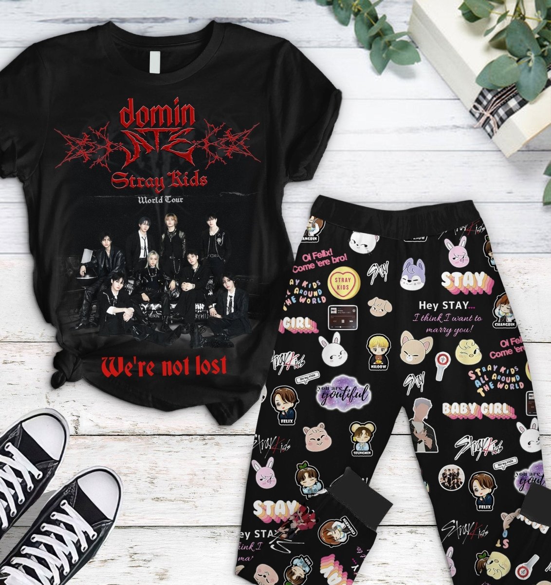 PREMIUM STRAY KIDS PAJAMAS PTH - dcprintify