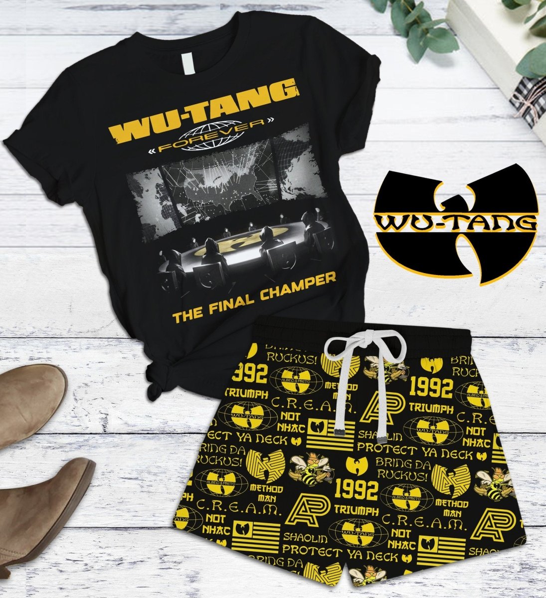PREMIUM WTC T - SHIRT AND SHORTS SET TMN - dcprintify