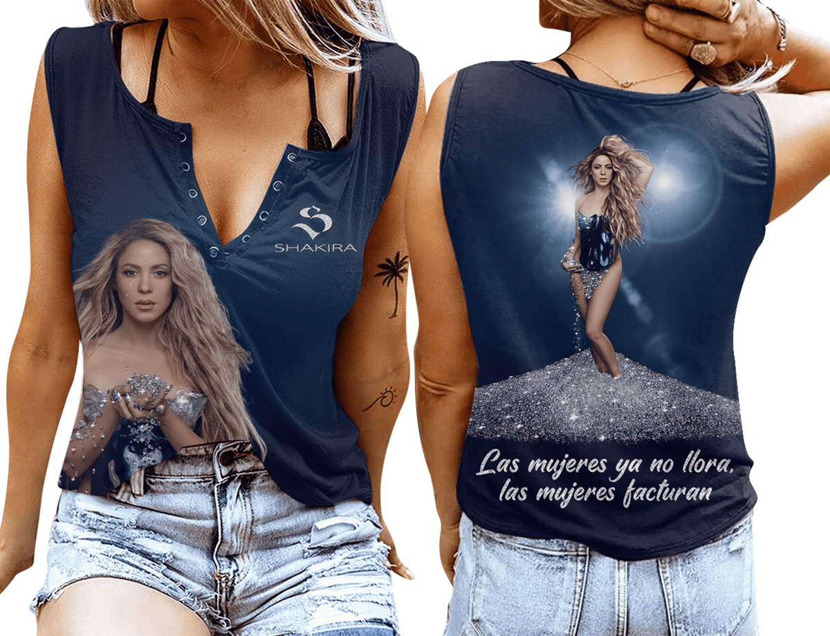 SKR Women's V - neck Tank Top TTT - dcprintify