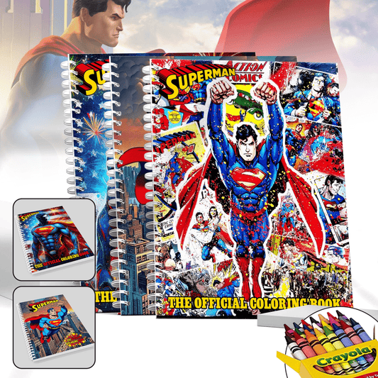 SUP MIXED COLORING BOOK LNTH - dcprintify