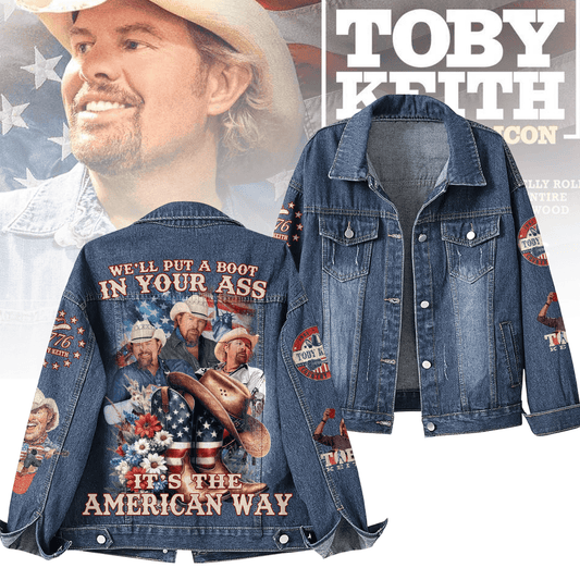 TBKH Denim Jacket LNTH - dcprintify