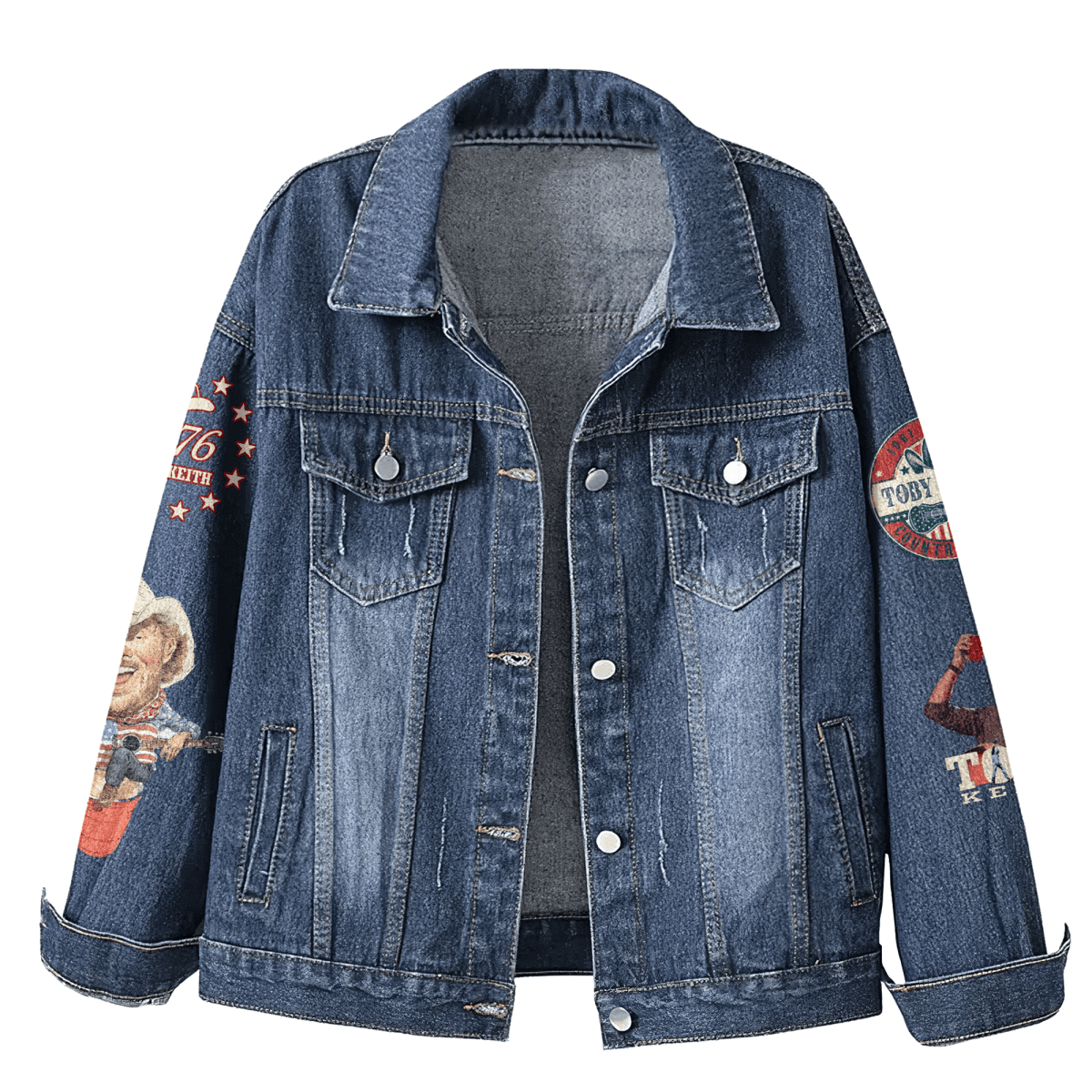 TBKH Denim Jacket LNTH - dcprintify