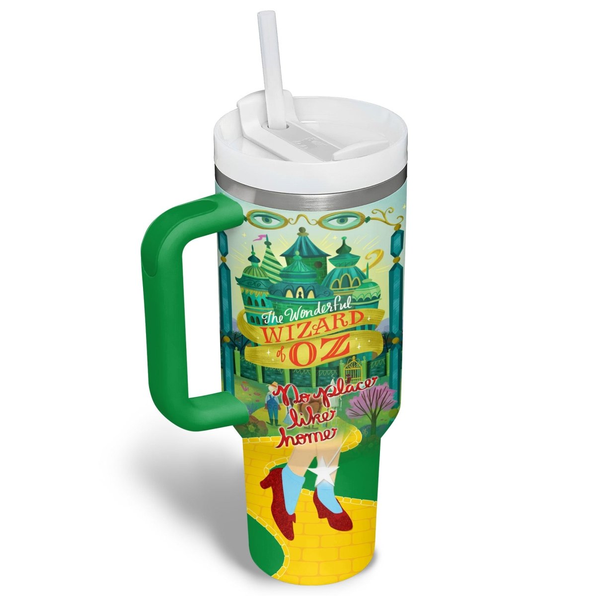TWOZ 40oz Tumbler With Handle PTLE - dcprintify
