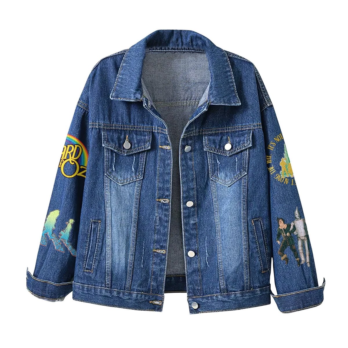 TWOZ Denim Jacket NTY - dcprintify