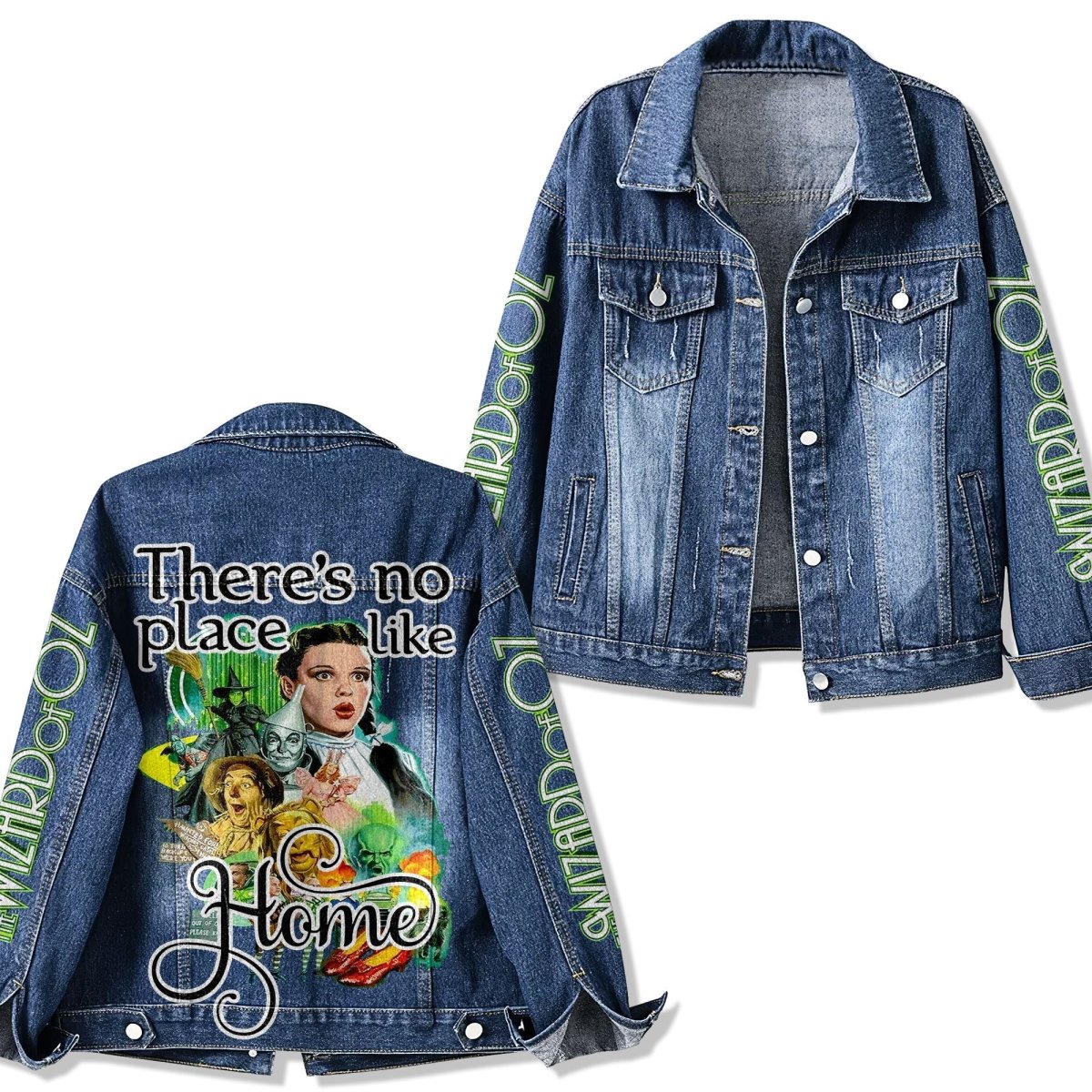 TWOZ Denim Jacket PTH - dcprintify