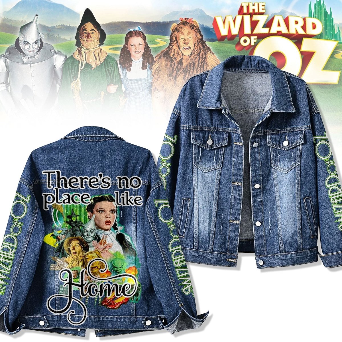 TWOZ Denim Jacket PTH - dcprintify