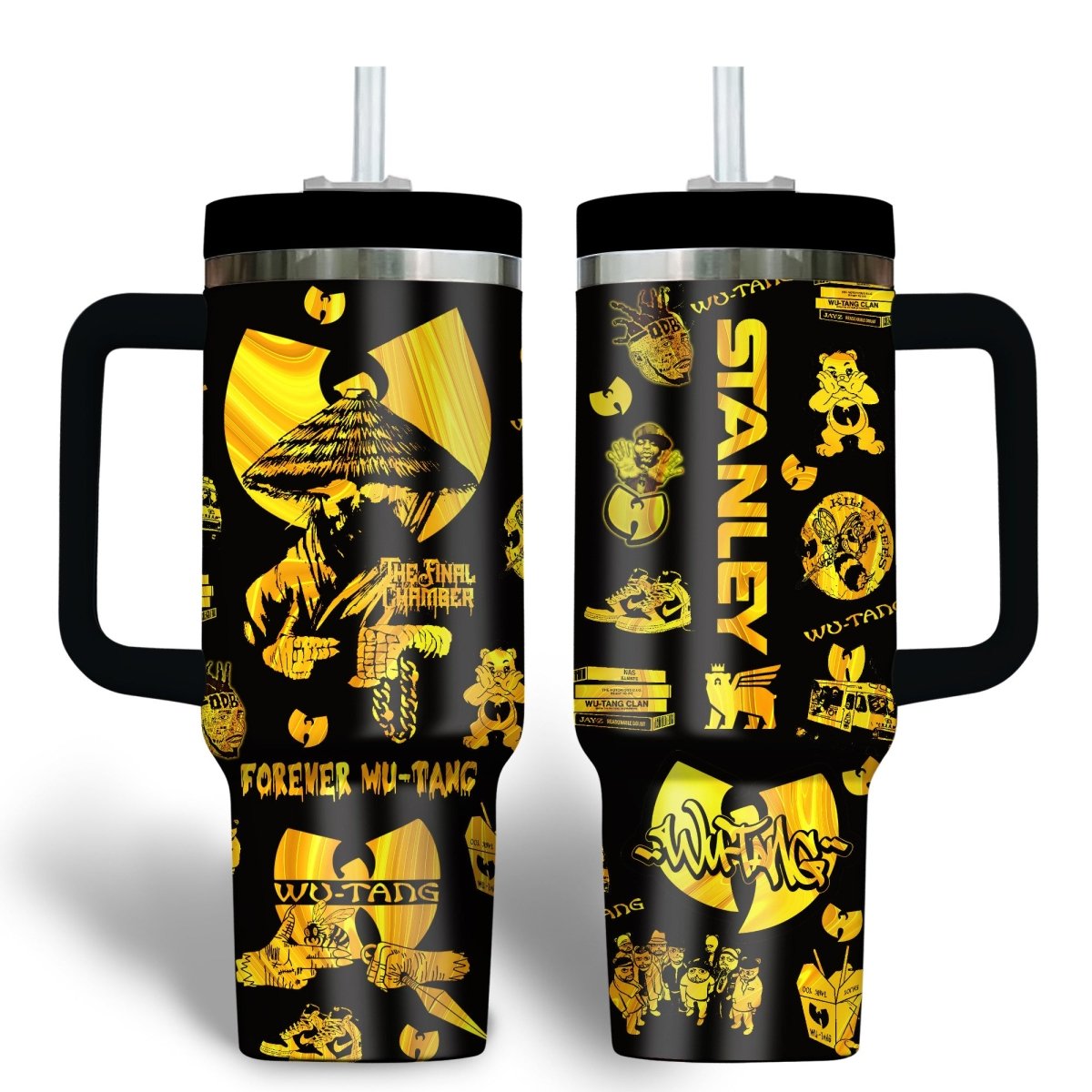WTC 40oz Tumbler With Handle DAT - dcprintify