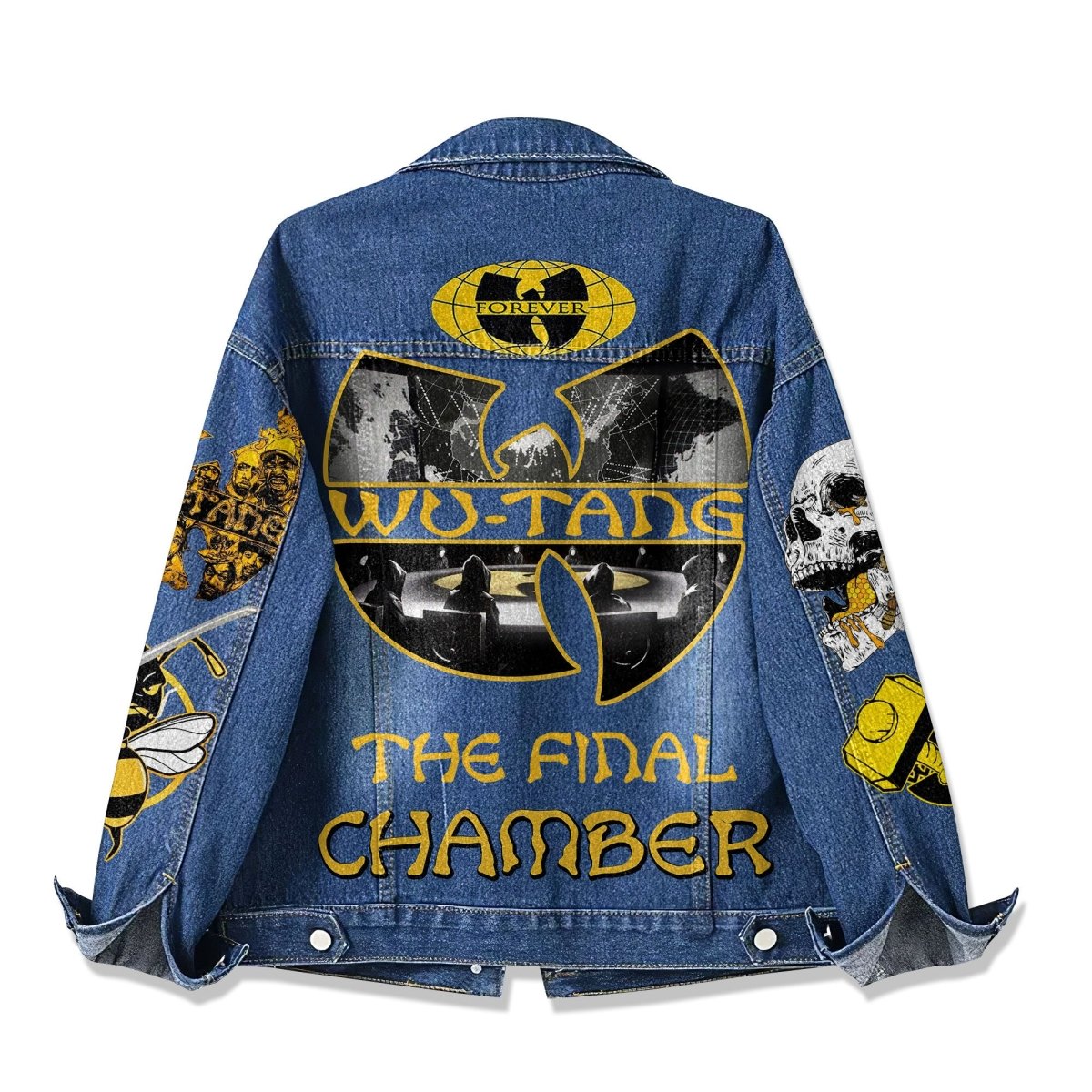 WTC Denim Jacket NTY - dcprintify