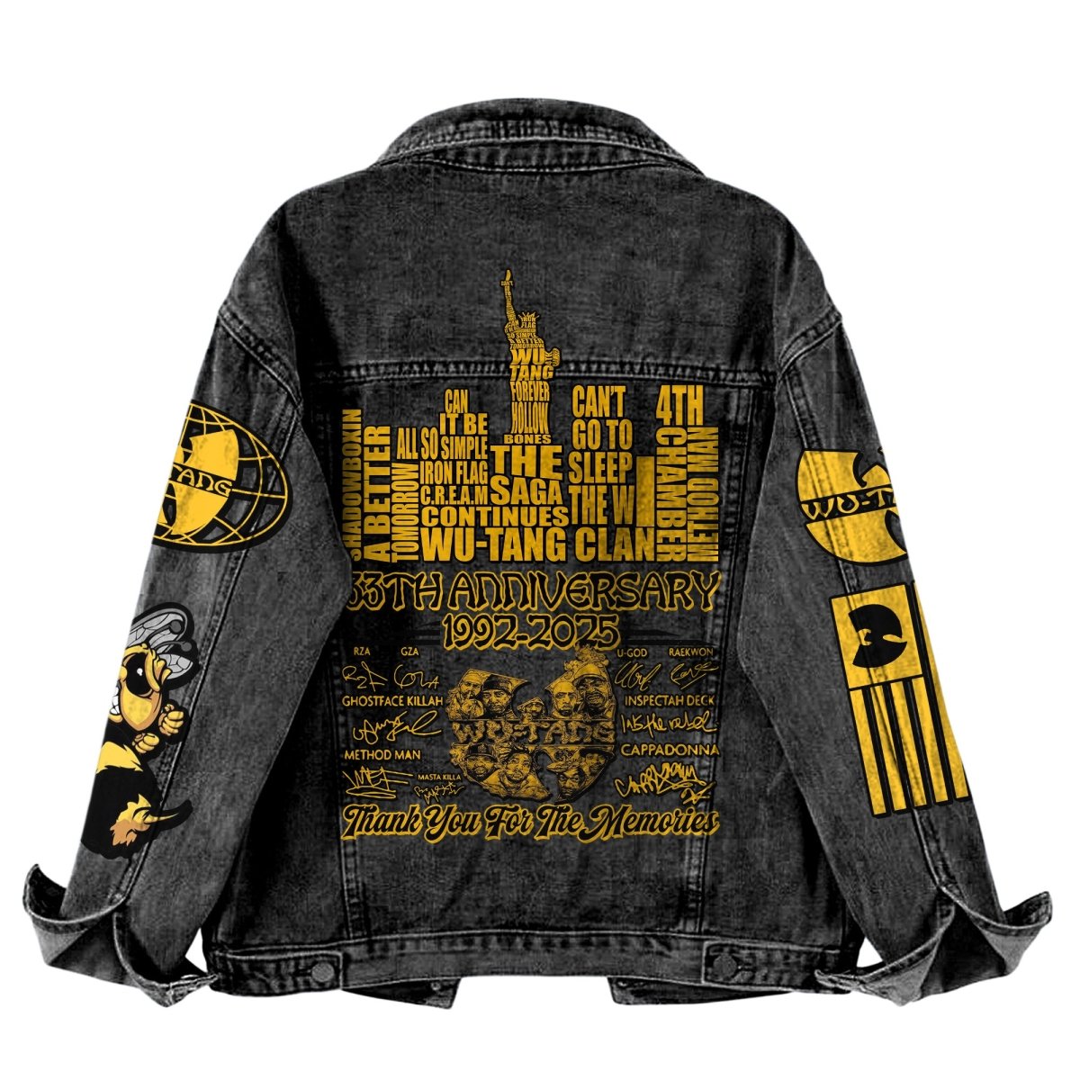 WTC Denim Jacket TMN - dcprintify