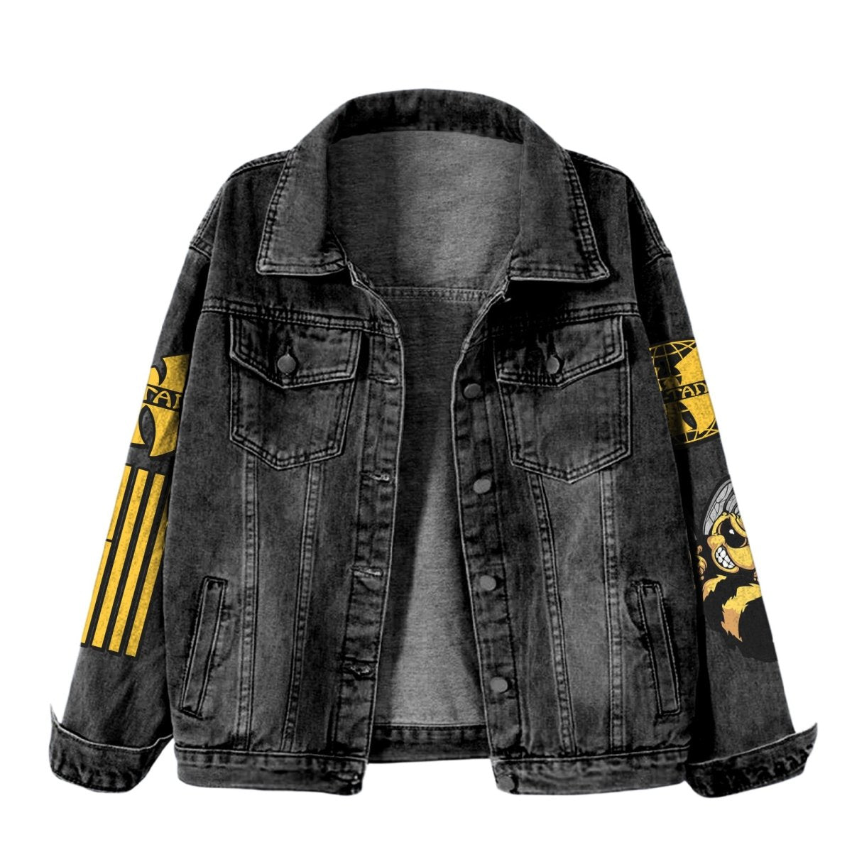WTC Denim Jacket TMN - dcprintify