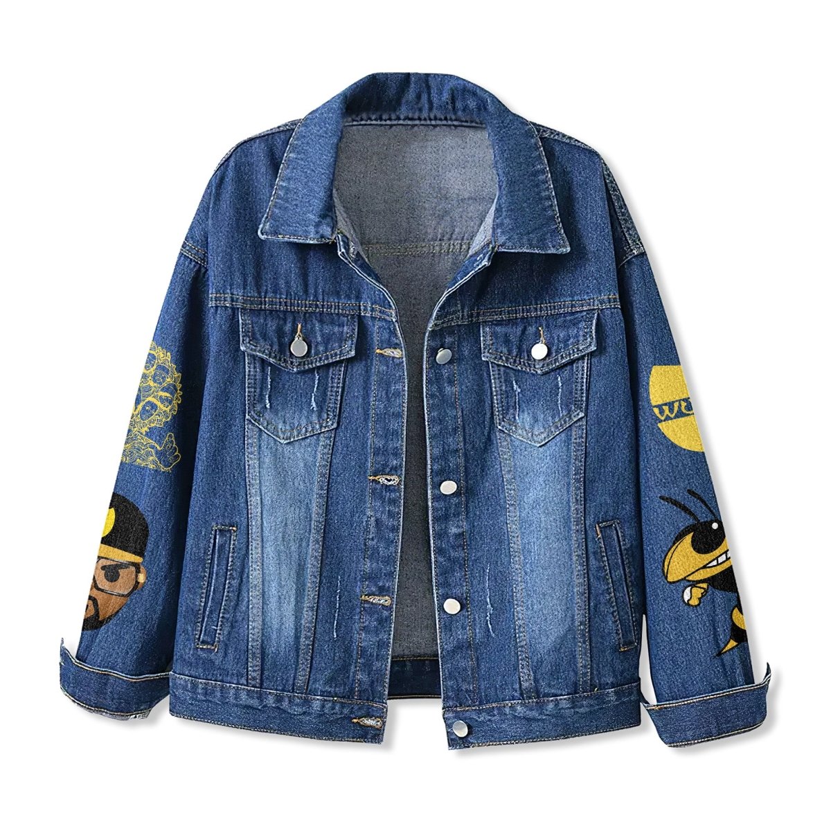 WTC Denim Jacket TMN - dcprintify