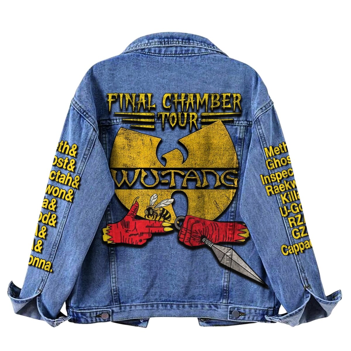 WTC Denim Jacket TNSM - dcprintify