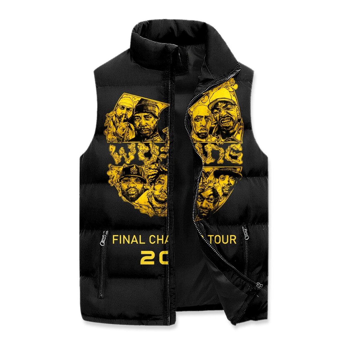 WTC SLEEVELESS PUFFER JACKET TMN - dcprintify