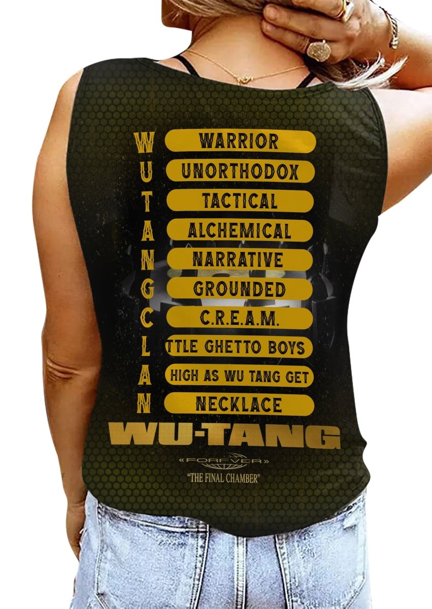 WTC Women's V - neck Tank Top TNSM - dcprintify