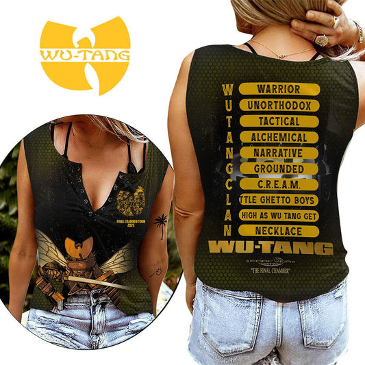 WTC Women's V - neck Tank Top TNSM - dcprintify