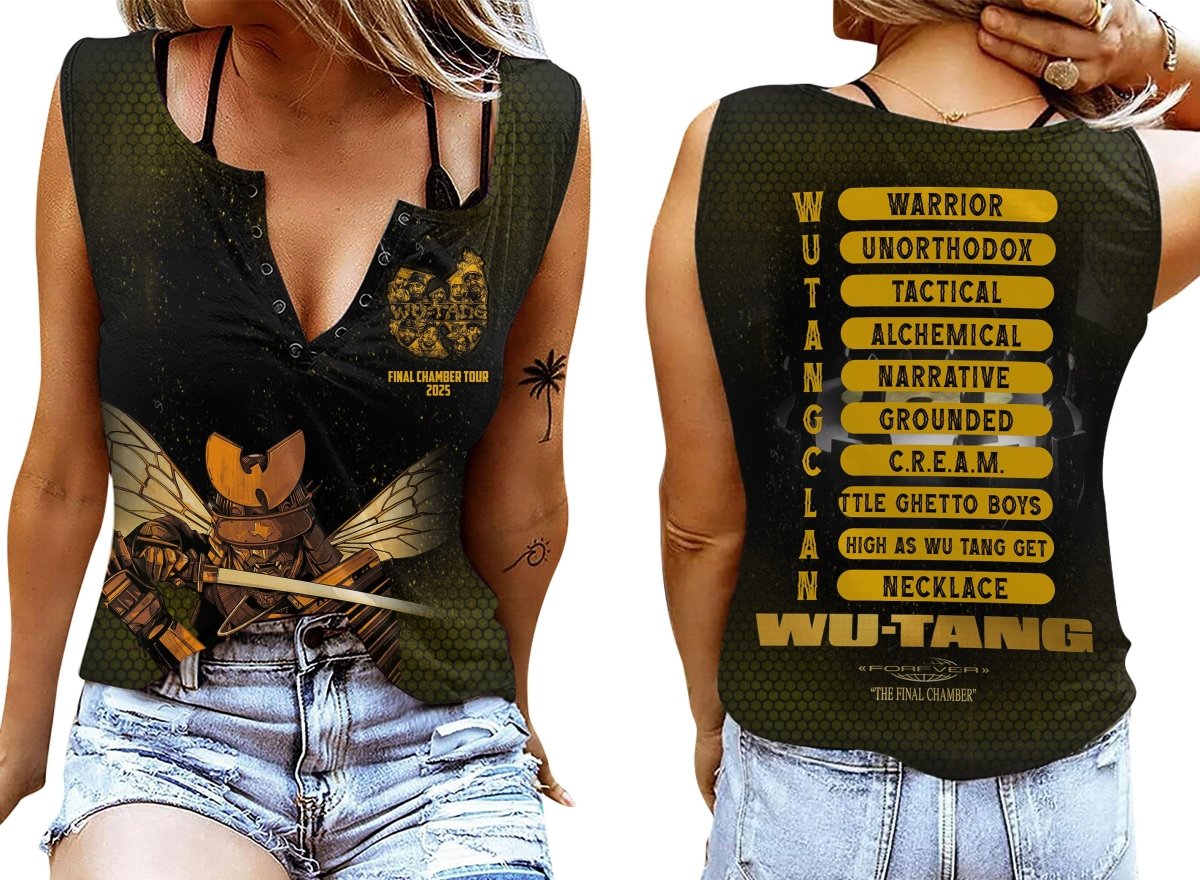 WTC Women's V - neck Tank Top TNSM - dcprintify