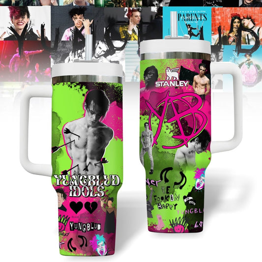 YBD 40oz Tumbler With Handle TTT - dcprintify