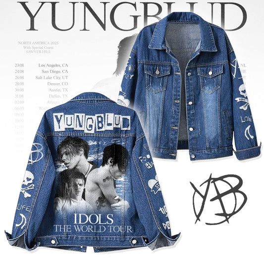 YBD Denim Jacket DC - dcprintify
