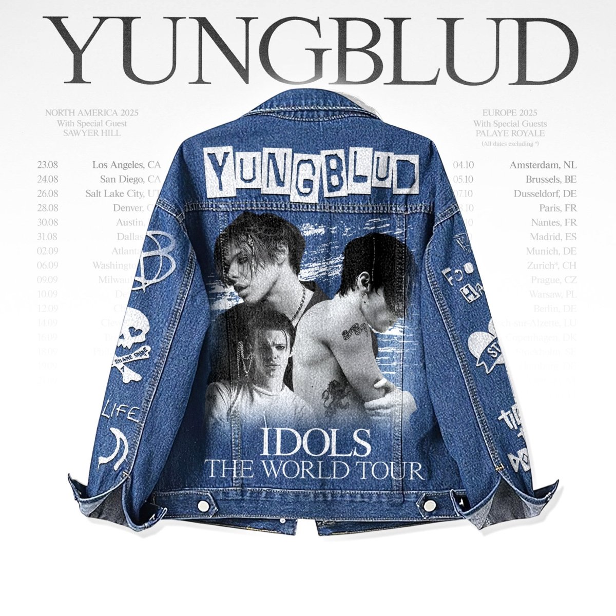 YBD Denim Jacket DC - dcprintify