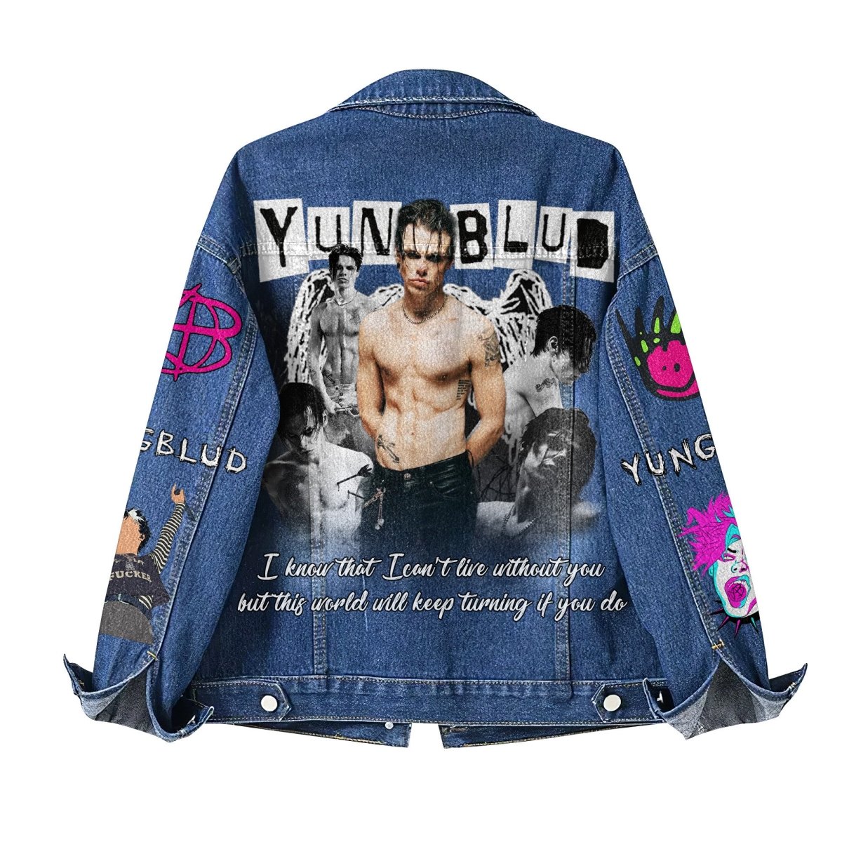 YBD Denim Jacket TTT - dcprintify