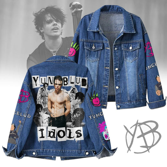 YBD Denim Jacket TTT - dcprintify