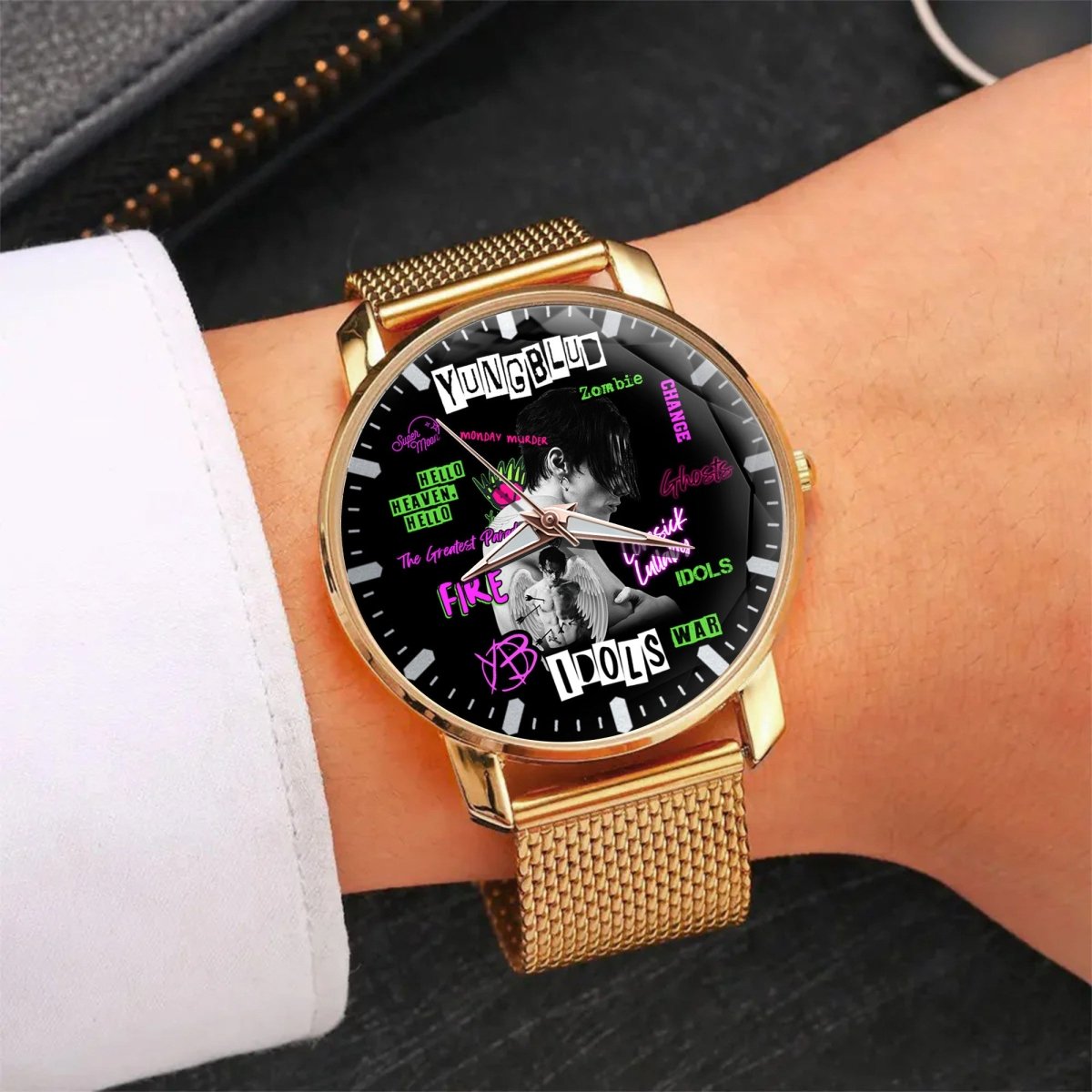 YBD Stainless Steel Watch DAT - dcprintify